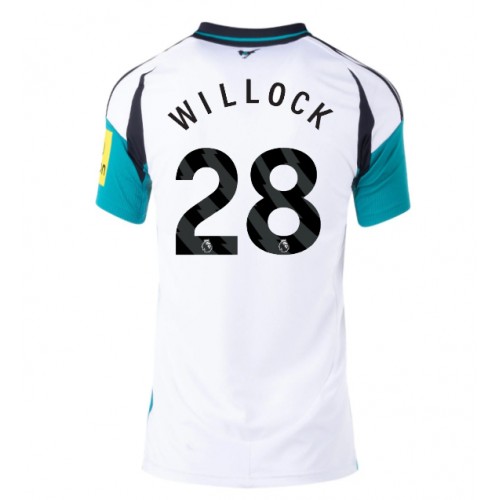 Fotballdrakt Dame Newcastle United Joe Willock #28 Bortedrakt 2024-25 Kortermet